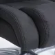 Кресло руководителя PREMIUM Solid HD-005, НАГРУЗКА до 180 кг, ткань, черное. Фото товара с разных ракурсов.