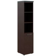 Шкаф колонка с глухой малой дверью и топом THC 42.5(R) Венге Магия 430х452х1968