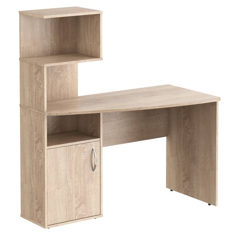 Стол компьютерный CD 1213(L) Дуб Сонома светлый 1200х600х1350  главное фото