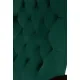 Кресло руководителя Бюрократ T-9928WALNUT Fabric зеленый Italia Green крестов. металл/дерево. Фото товара с разных ракурсов.