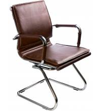 Кресло бюрократ CH-993 Low-V (Коричневое)