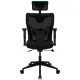 Кресло игровое Aerocool Guardian черный/голубой сиденье черный эко.кожа/сетка крестов. нейлон. Фото товара с разных ракурсов.