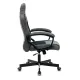 Кресло игровое геймерское Бюрократ VIKING 6 KNIGHT B FABRIC черный крестовина металл. Фото товара с разных ракурсов.