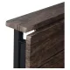 Стол на металлокаркасе BRABIX LOFT CD-001, 800х440х740 мм, складной, цвет морёный дуб, 641209. Фото товара с разных ракурсов.