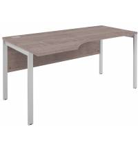 Стол письменный эргономичный XMCET 169(L) Дуб Сонома 1600х900х750